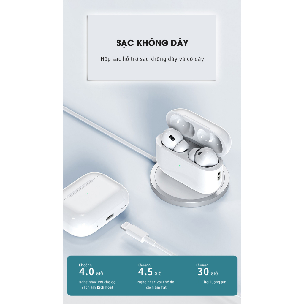 Tai nghe Bluetooth TWS AP-PRO 2 ANC