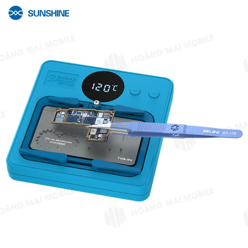 Bộ đế nhiệt tách main iPhone X đến 14 Pro Max Sunshine T12-B