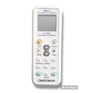 Remote điều khiển điều hoà đa năng chunghop k1028 - hàng chất lượng cao