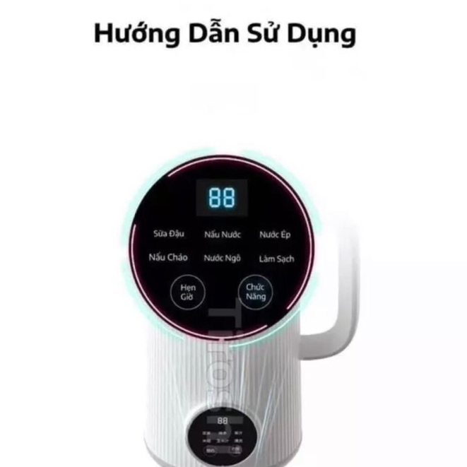 Máy Làm Sữa Hạt Ostmars Cầm Tay Mini, Máy Xay Sữa Hạt Đa Năng 800ml