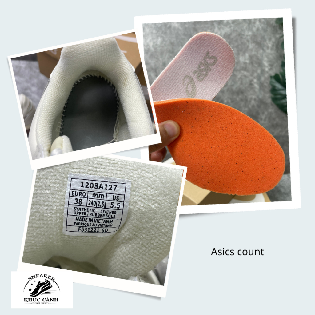 Giày Sneaker Cổ Thấp - Asics Court MZ – Cream Black Gum