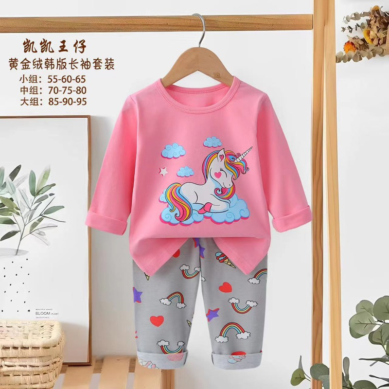 🎀 Bộ xuất hàn kaikai thu đông dành cho bé gái
