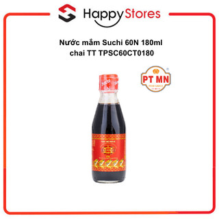 Nước mắm suchi 60n 180ml chai tt tpsc60ct0180