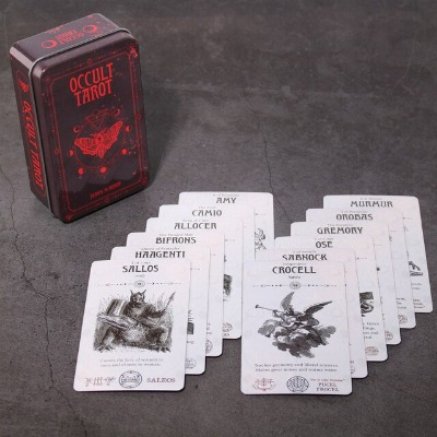 Bộ Bài Occult Tarot Hộp Sắt B400