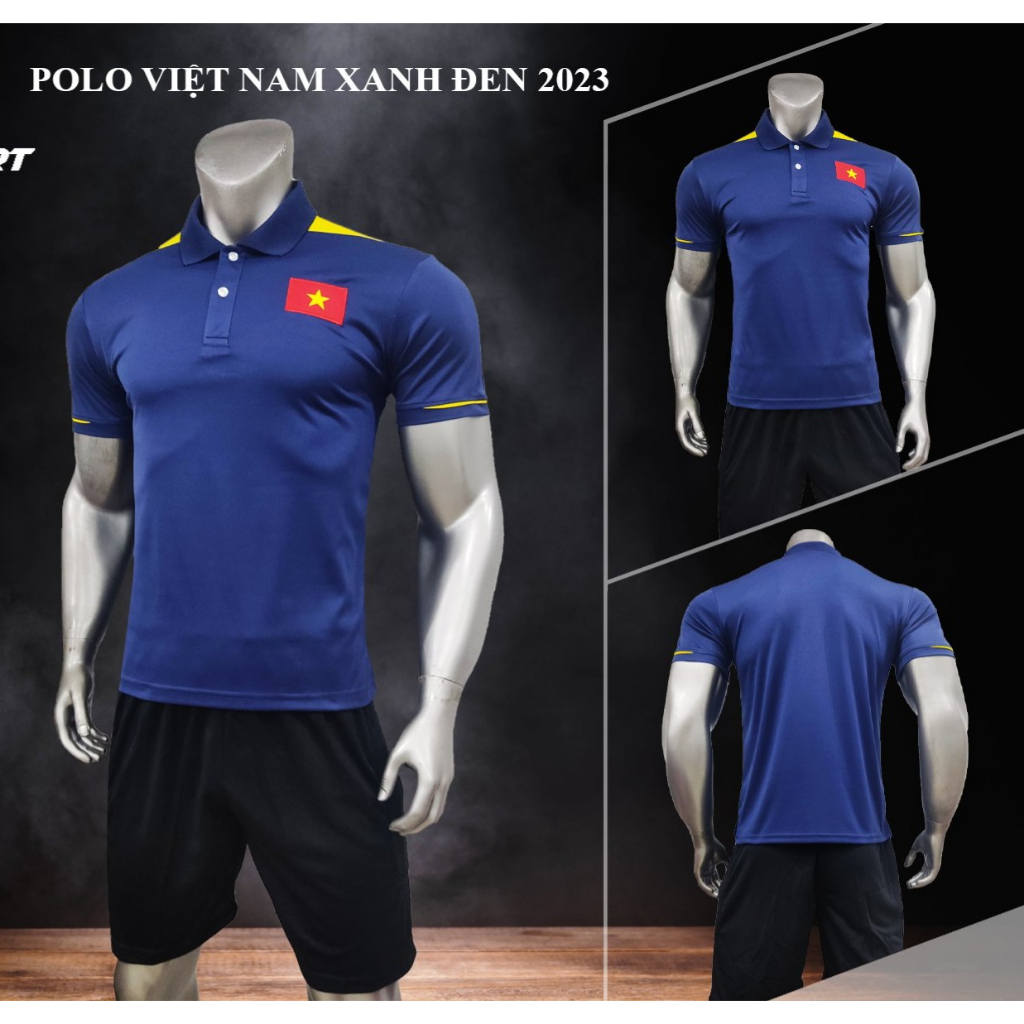ÁO POLO DI CHUYỂN ĐỘI TUYỂN VIỆT NAM 2023 THUN LẠNH