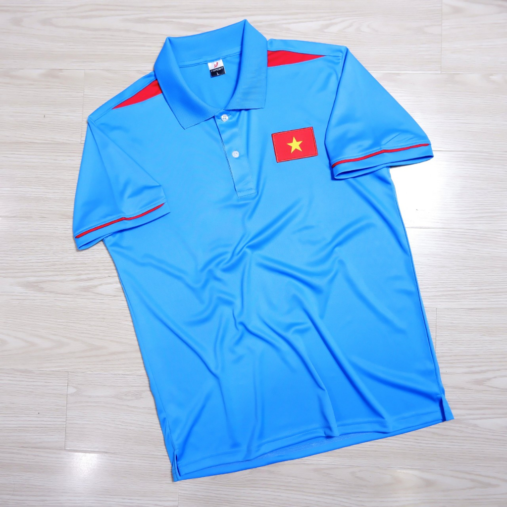 ÁO POLO DI CHUYỂN ĐỘI TUYỂN VIỆT NAM 2023 THUN LẠNH