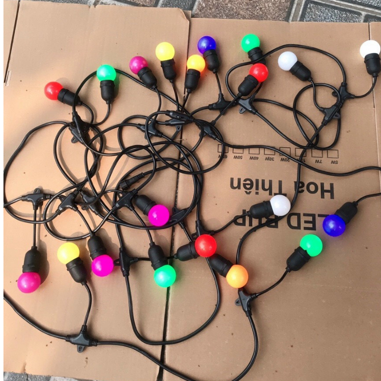 Combo 30 bóng đèn trang trí 1W