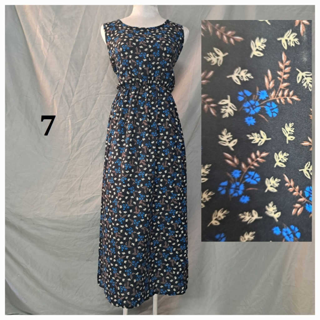 Đầm Sát nách lanh Thái