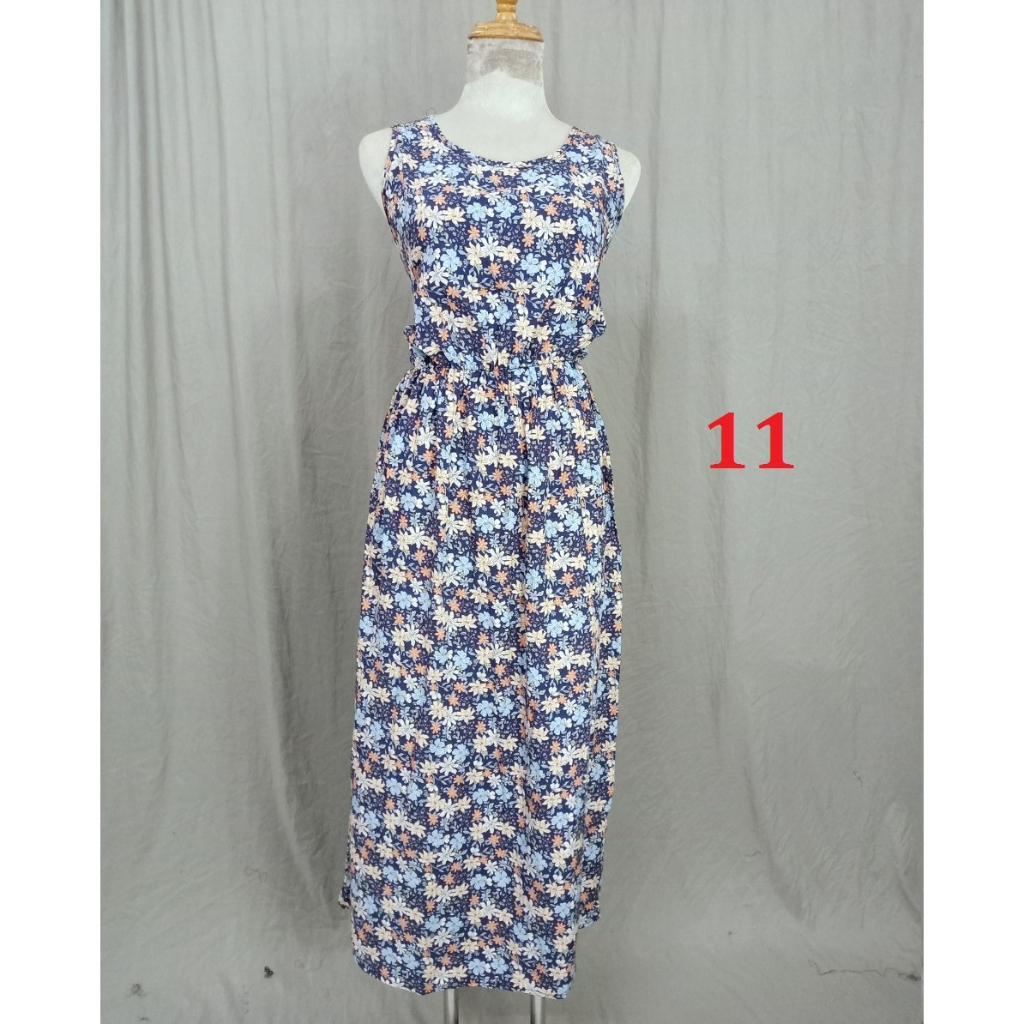 Đầm Sát nách lanh Thái