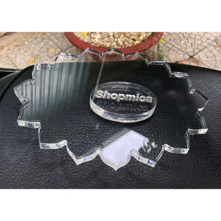 Đế Mica Trang Trí Bày Tượng Hình Cánh Sen