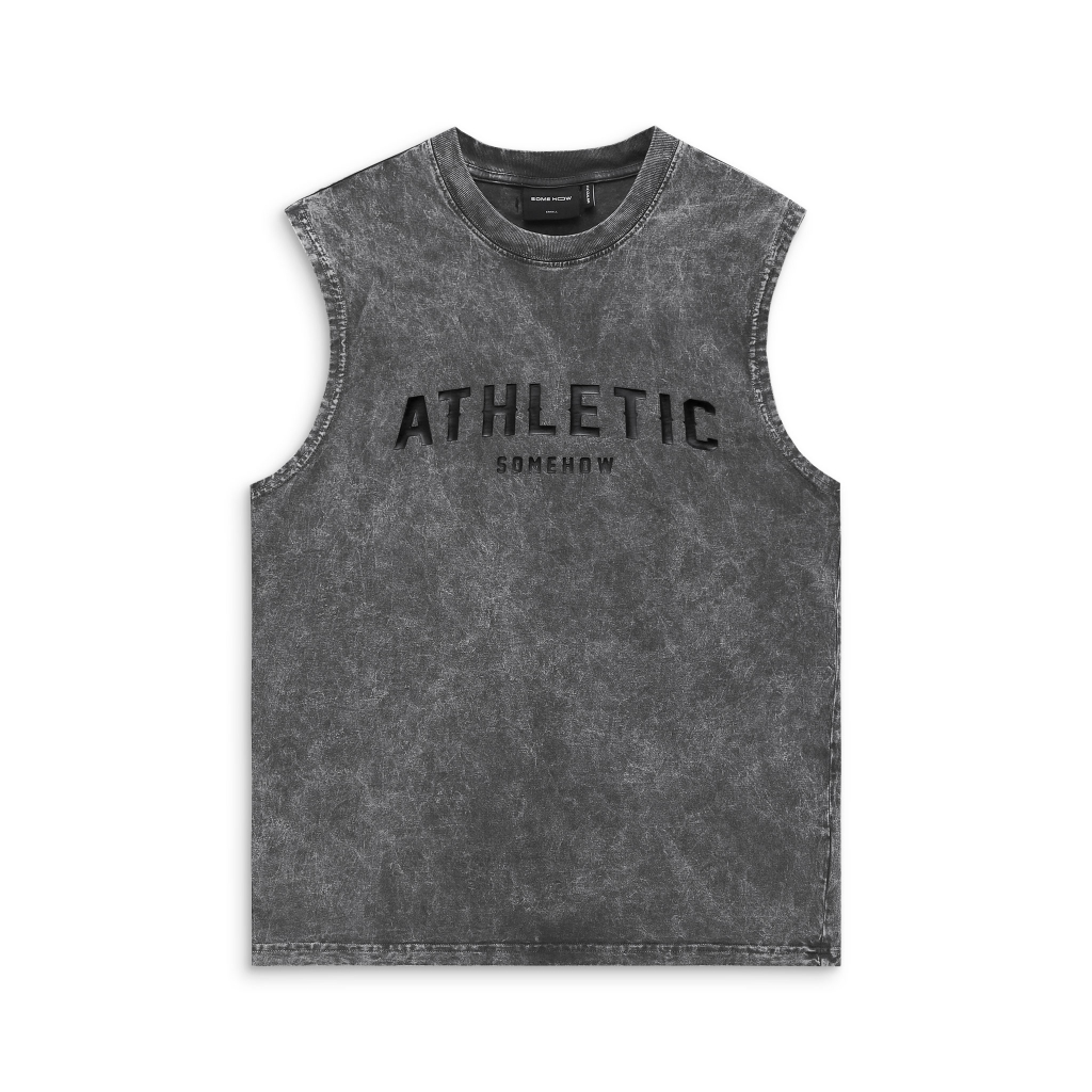 Áo Tanktop Nam Wash Athletic, Chất Liệu Thun Mộc Thoải Mái, TT0005, SOMEHOW