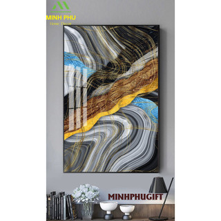 Tranh Treo Tường Trìu Tượng - Tranh Laminate Tráng Gương Cao Cấp