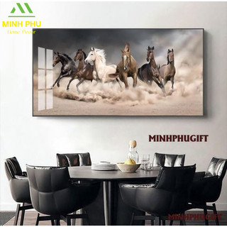 Tranh Treo Tường Mã Đáo Thành Công - Tranh Laminate Tráng Gương
