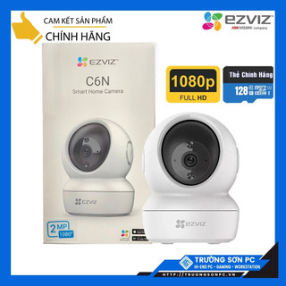 Camera EZVIZ C6N CS-C6N IP Wifi 2.0M HD 1080P Hàng Chính Hãng | Kèm Thẻ Nhớ Lưu Trữ Lên Đên 128Gb
