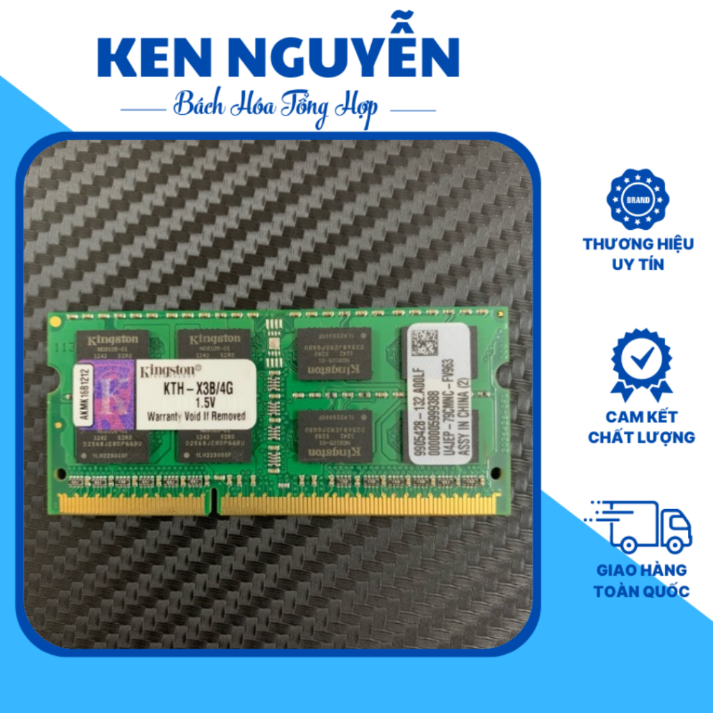 Ram Laptop DDR3 (PC3) 4Gb 8Gb Bus 1066/1333/1600 Hàng Tháo Máy zin, Bảo Hành 3 Năm