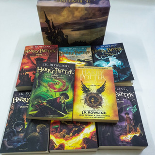 [Nhập Khẩu] Bộ Harry Potter 8 cuốn Tiếng Anh