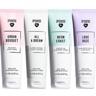 Dưỡng thể dưỡng ẩm cơ thể Victoria's Secret Body Lotion 236mlLove Haze/Neon Coast/Urban Bouquet/All a Dream (Mỹ)-