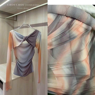 ÁO  THUN LƯỚI LOANG SOẮN CỔ SIÊU HOT