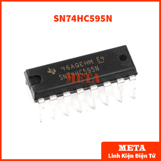 Sn74hc595n dip 16 chân cắm - sn74hc595 74hc595 hc595 74595