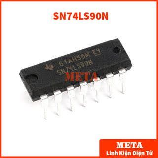 Sn74ls90n dip 14 chân cắm - sn74ls90 74ls90 7490 ls90