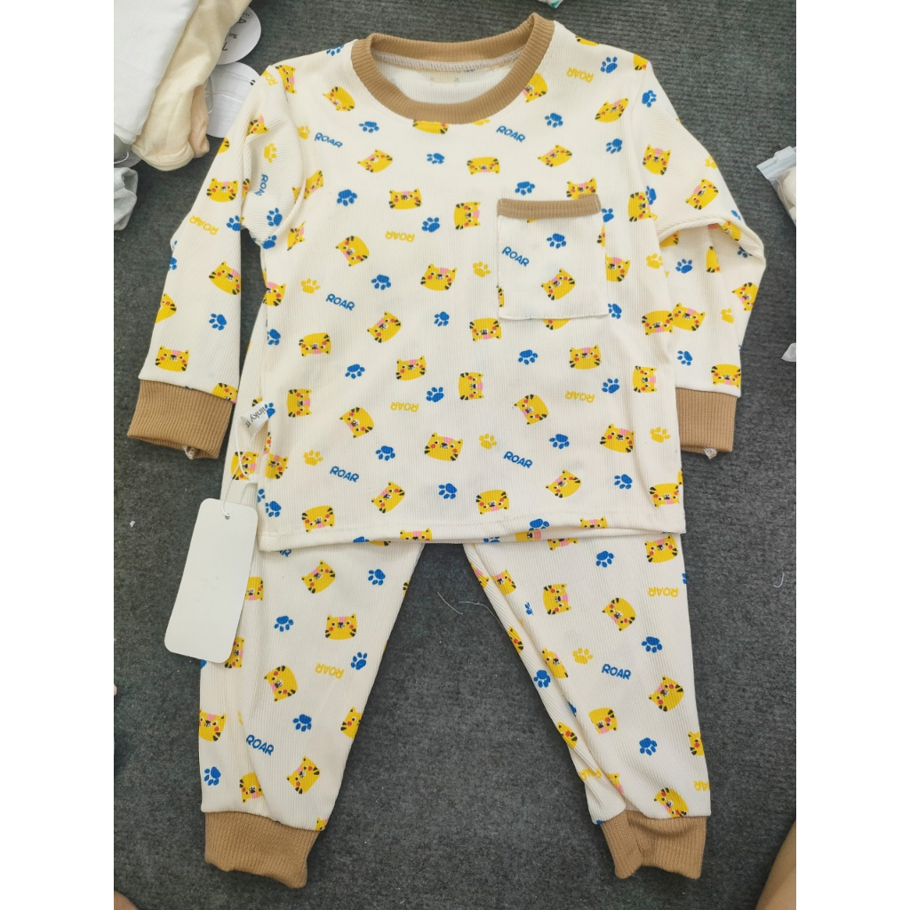 Combo 3 bộ tăm xuất hàn cho bé trai và bé gái size 6-16kg