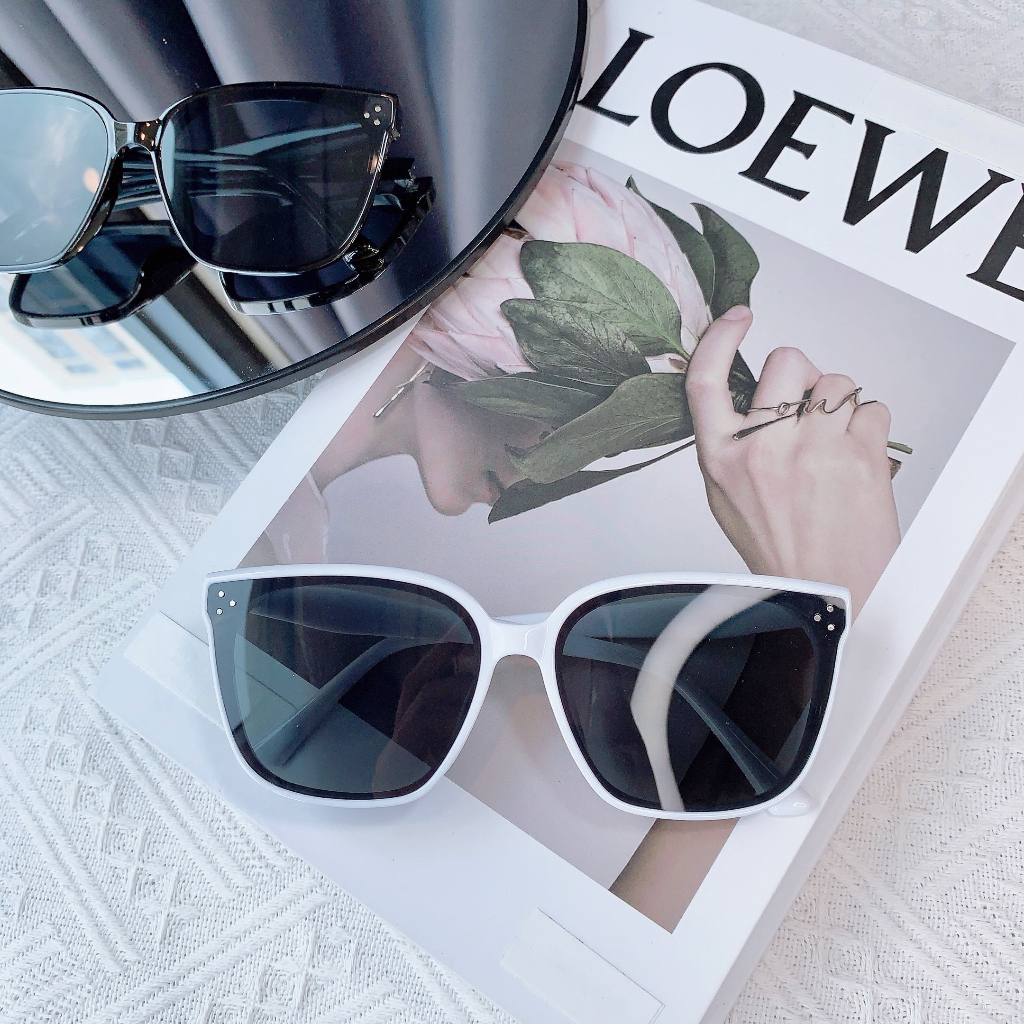 KM39 kính mát hoạ tiết 3 chấm chống UV400