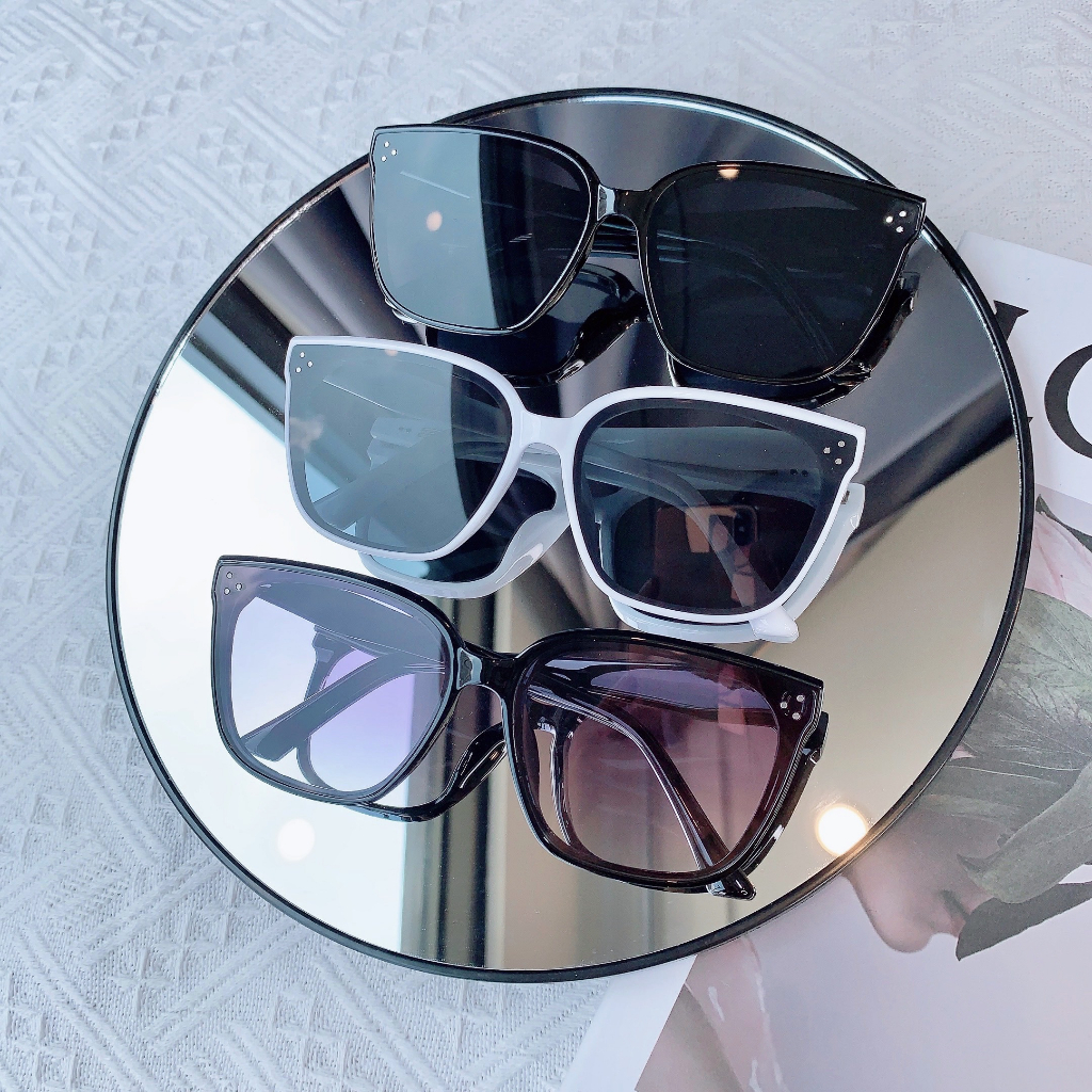 KM39 kính mát hoạ tiết 3 chấm chống UV400