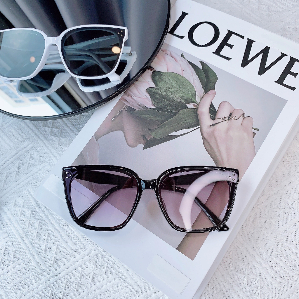 KM39 kính mát hoạ tiết 3 chấm chống UV400