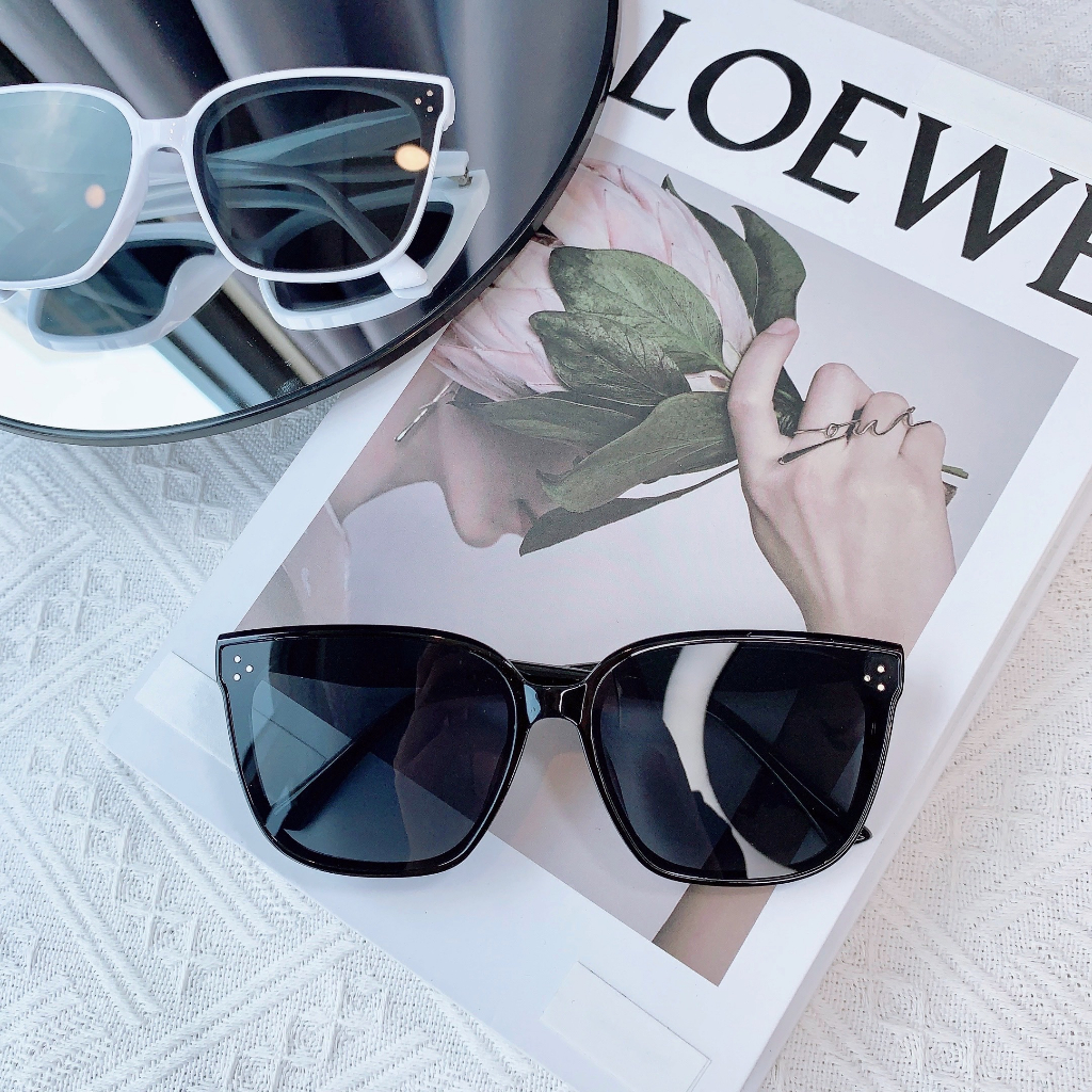 KM39 kính mát hoạ tiết 3 chấm chống UV400