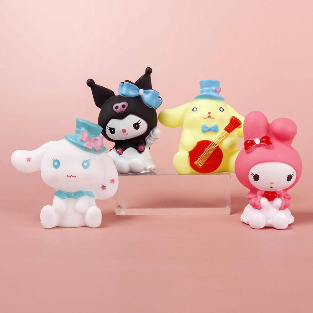 Mô hình Cina quả cầu phát sáng| Mô hình nhựa mini trang trí bàn học có đèn slime
