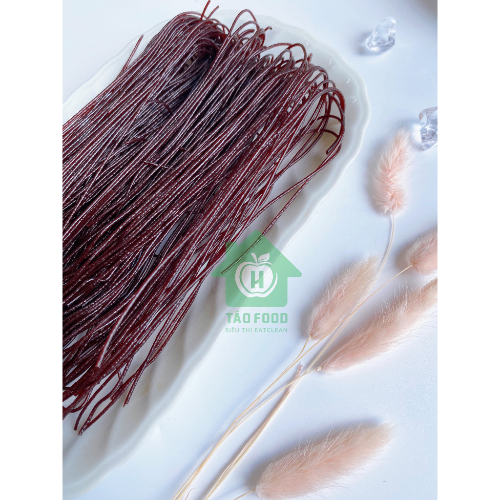 Bún gạo lứt đen EatClean 500g, thức ăn healthy giảm cân cho người ăn kiêng