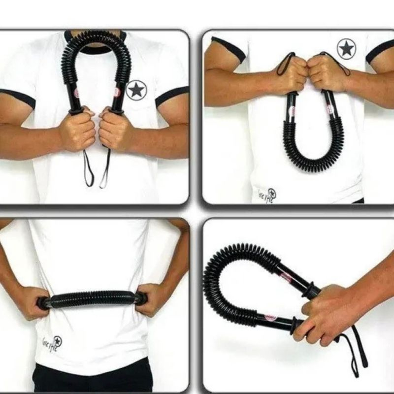 Gậy bẻ tập cơ tay tập gym thanh lò xo siêu bền siêu chắc chắn XIAOMIMI HCOM234