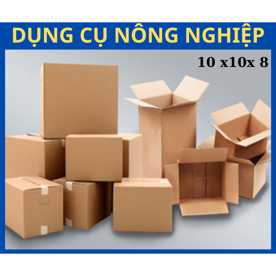 Hộp carton  thùng gói hàng 100 hộp