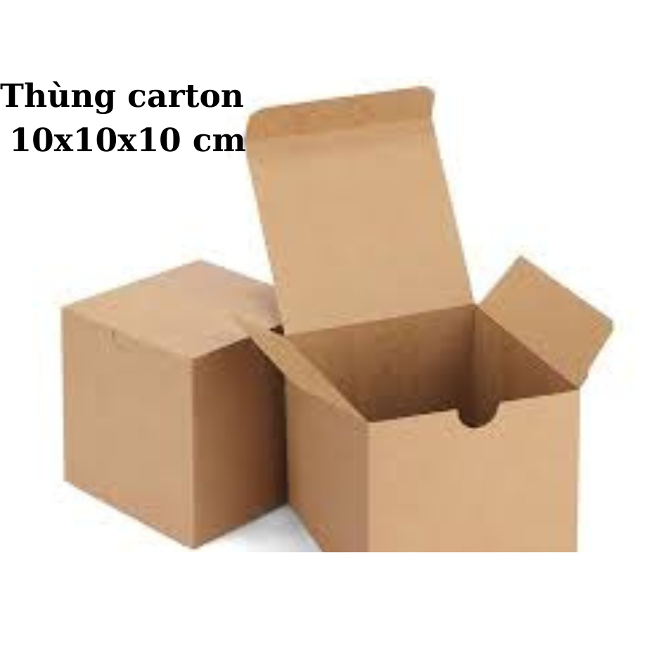 Hộp carton  thùng gói hàng 100 hộp