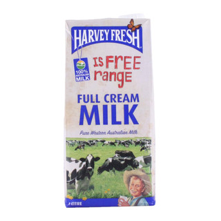 Sữa tươi tiệt trùng nguyên kem harvey fresh 1l