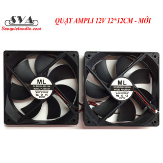Quạt Tản Nhiệt 6x6, 8x8, 12x12cm, Quạt làm mát 12V đủ loại