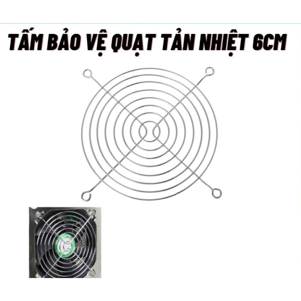 Quạt Tản Nhiệt 6x6, 8x8, 12x12cm, Quạt làm mát 12V đủ loại