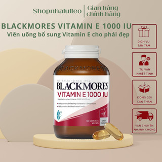 Vitamin E blackmore 1000iu hộp 100 viên(hàng nội địa Úc)
