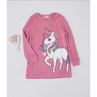 Váy nỉ da cá pony hồng HM dư xịn