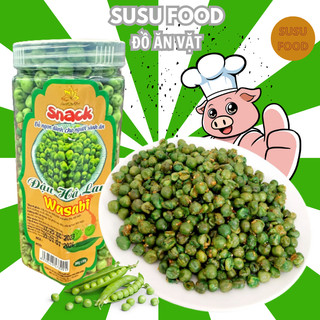 Đậu hà lan wasabi sấy giòn đậm vị ngon tuyệt 300g