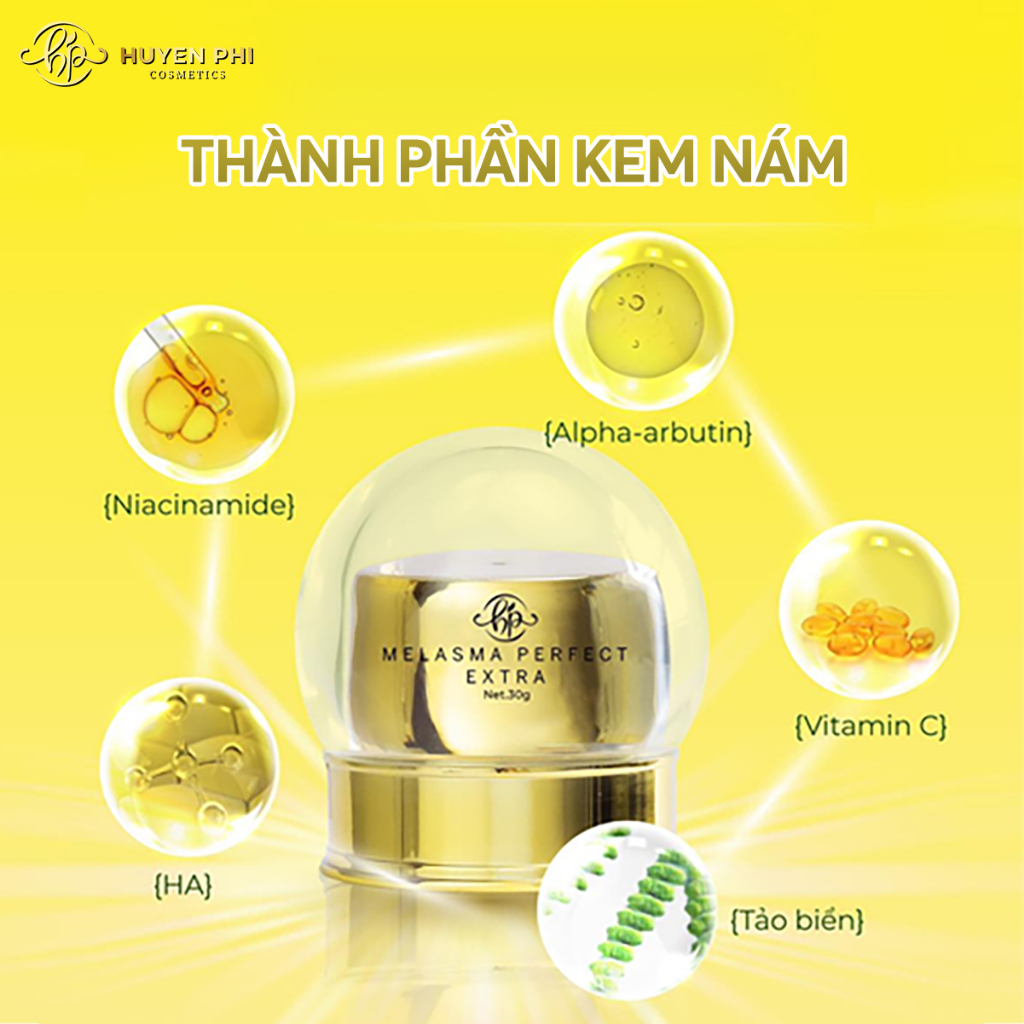 Kem Nám Melasma Perfect Extra - Dưỡng da, ngăn ngừa, làm mờ vết nám - tàn nhang