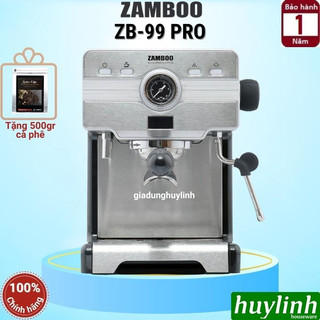 Máy pha cà phê espresso zamboo zb-99 pro - tặng 500gr cafe