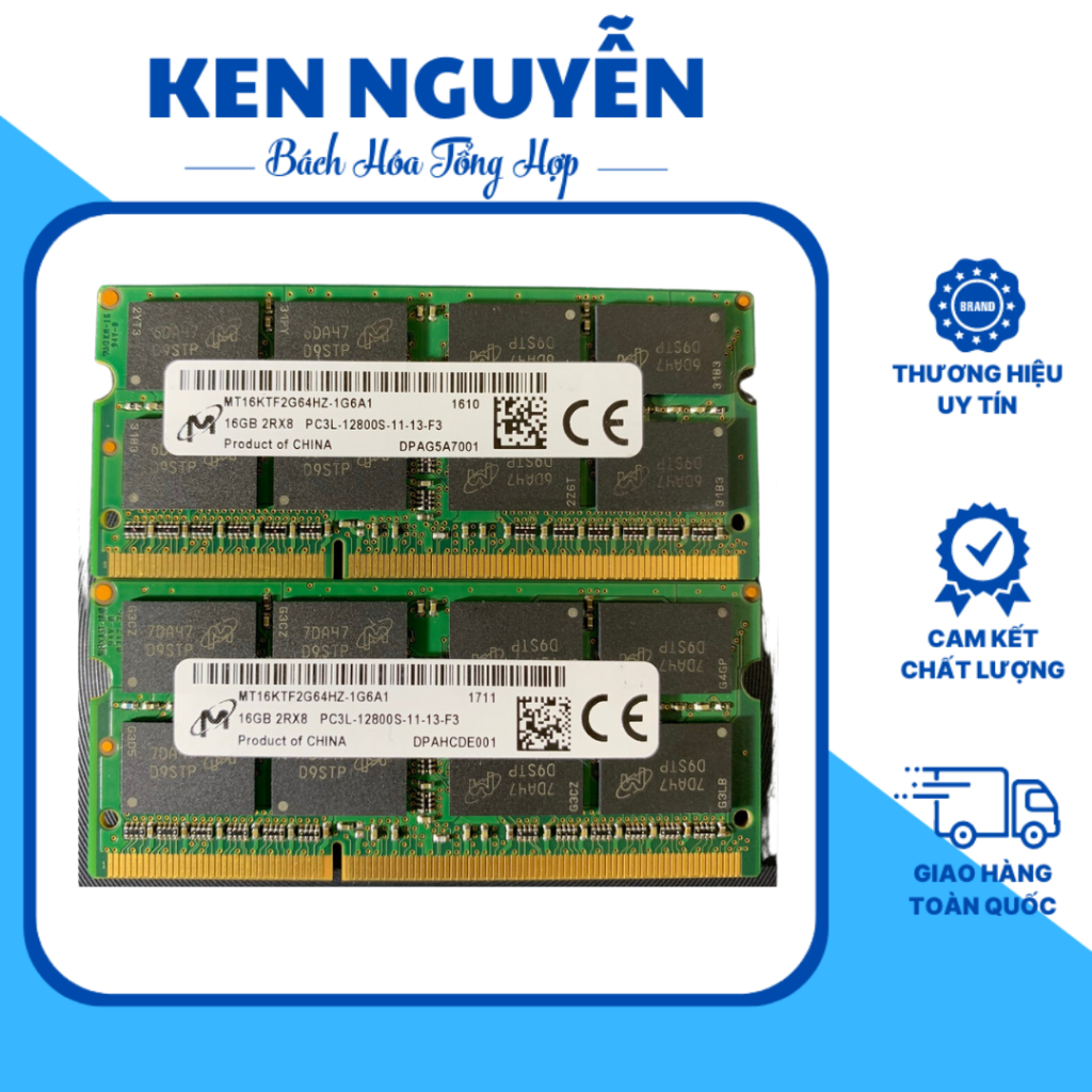 Ram Laptop 8GB, 16GB DDR4 Bus 2133/2400/2666/3200 (Bào Hành 36T)