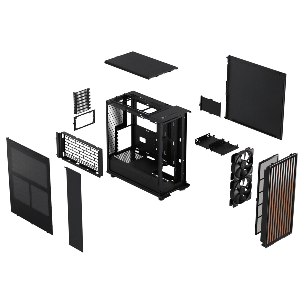 CASE MÁY TÍNH FRACTAL DESIGN NORTH CHARCOAL BLACK