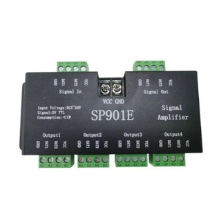 Sp901e bộ hub mở rộng số cổng điều khiển led full màu sắc argb ws2812b ws2811 ucs1903