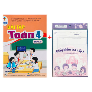 Sách - bài tập toán 4 - tập 2