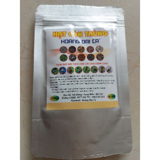 Hạt Côn Trùng, viên côn trùng, Cám dùng cho các loại chim cảnh, dùng thay thế mồi tươi, gói 100gr - Hoàng đại ca