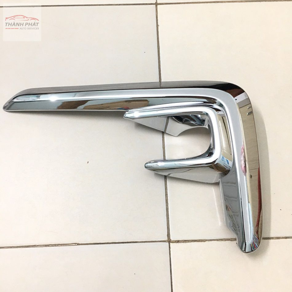 Ốp Đèn Gầm Trước Honda BRV 2023 Mạ Crome Cao Cấp, Bộ 2 Chi Tiết