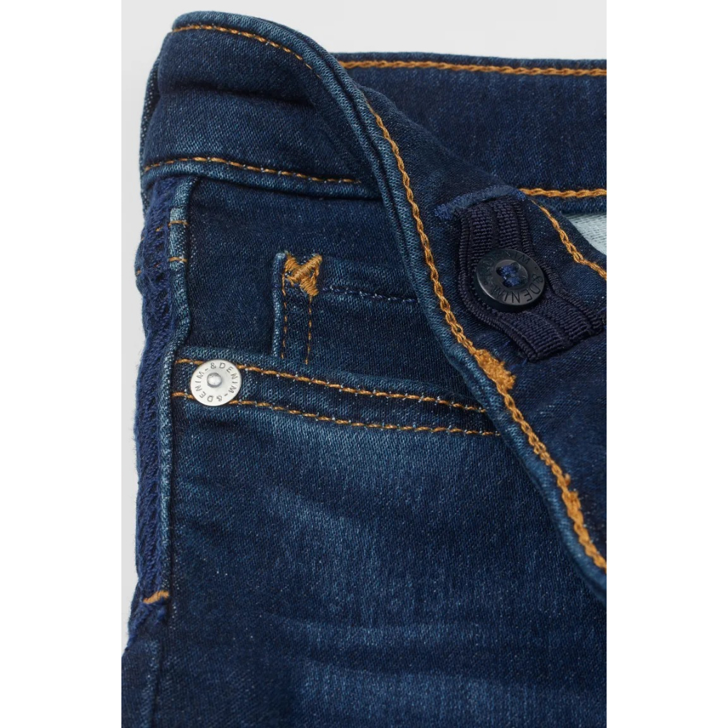 Quần jean demin xanh HM H&M 0852748010_hàng chính hãng authentic