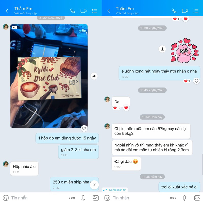 KYMI DIET CLUB Cà Phê Giảm Cân